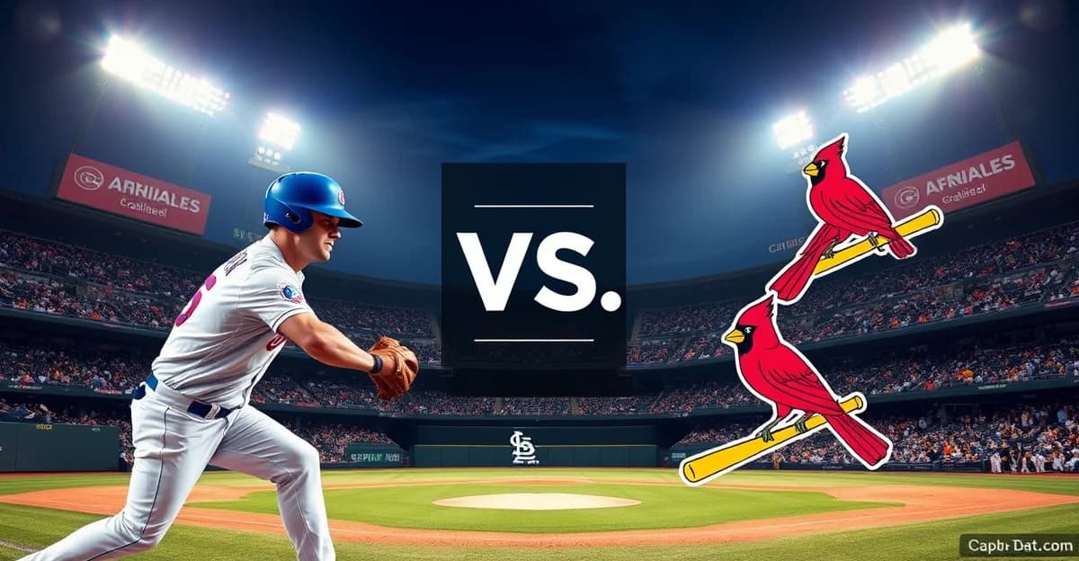 cubs vs cardinals trending keyword